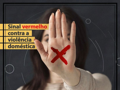 Sinal Vermelho contra a Violência Doméstica